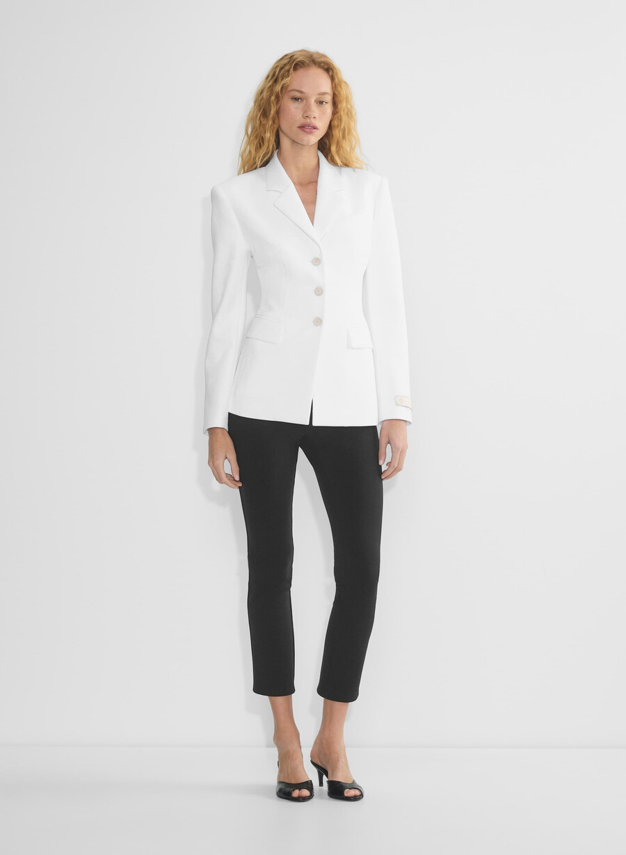 standout blazer - reessential hvit