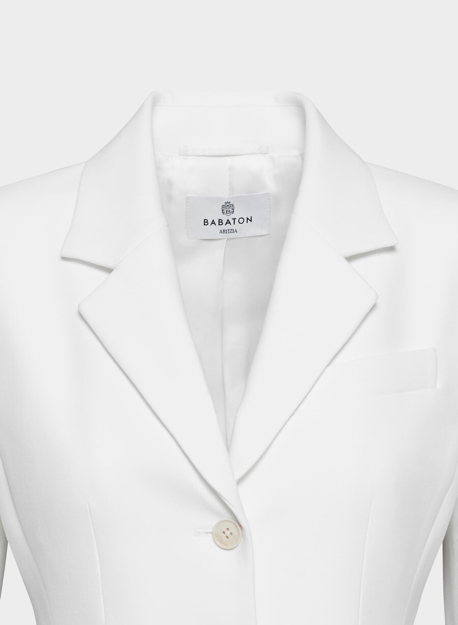 standout blazer - reessential hvit