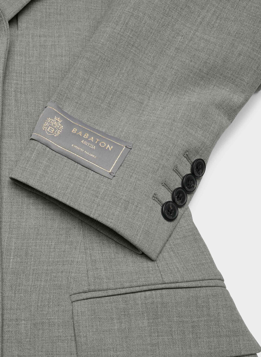 standout blazer - reessential mØrkegrÅ melergÅrd