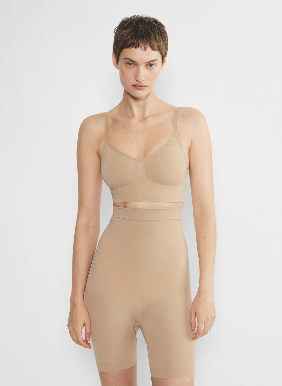 shapeenhance scoop-bralette myk brun