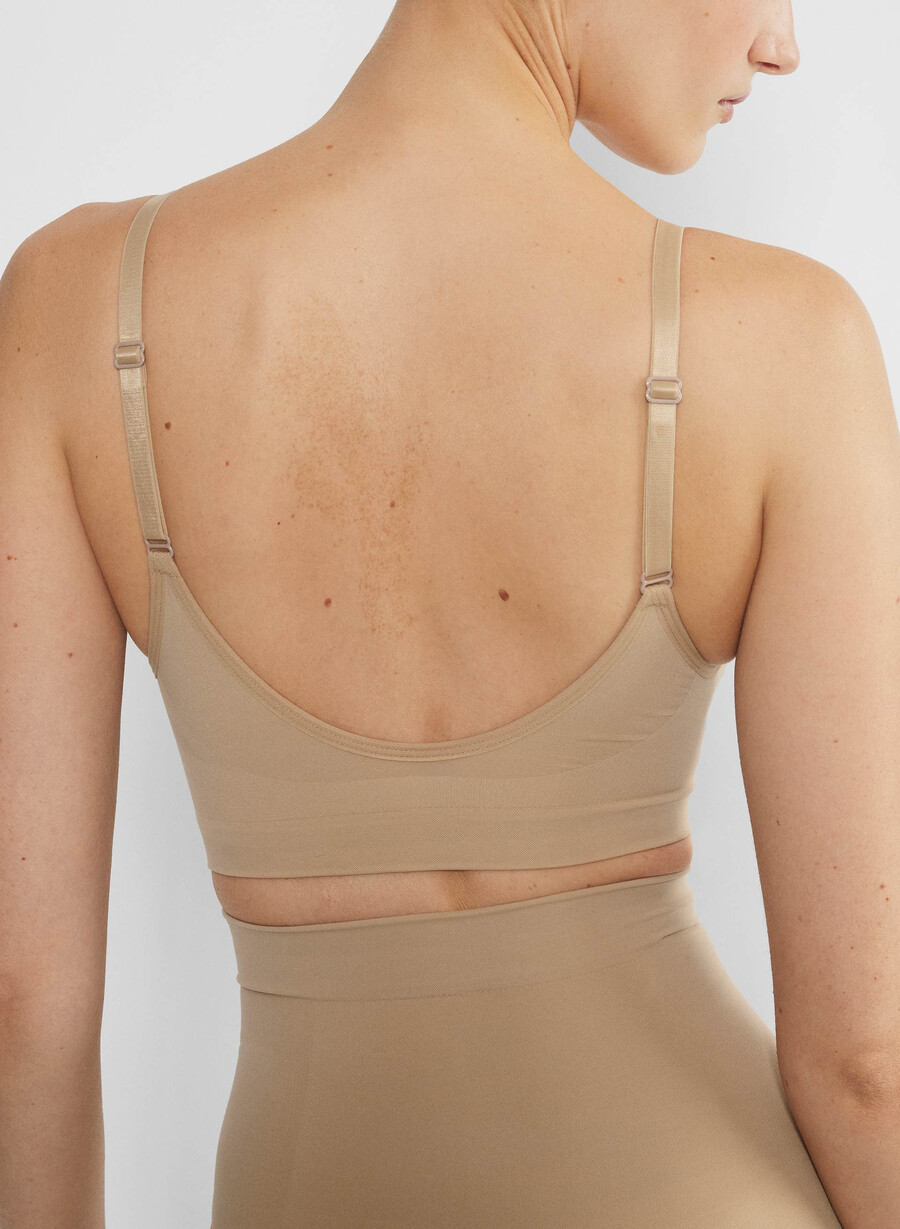 shapeenhance scoop-bralette myk brun