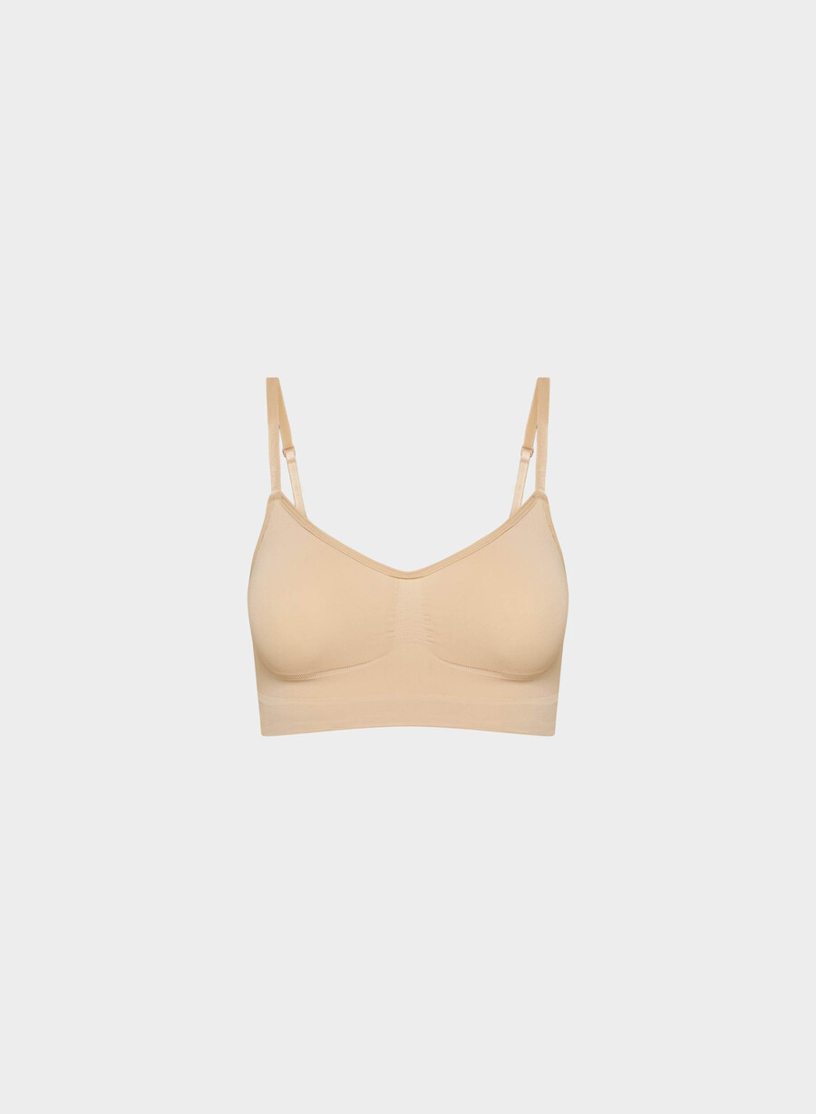 shapeenhance scoop-bralette myk brun