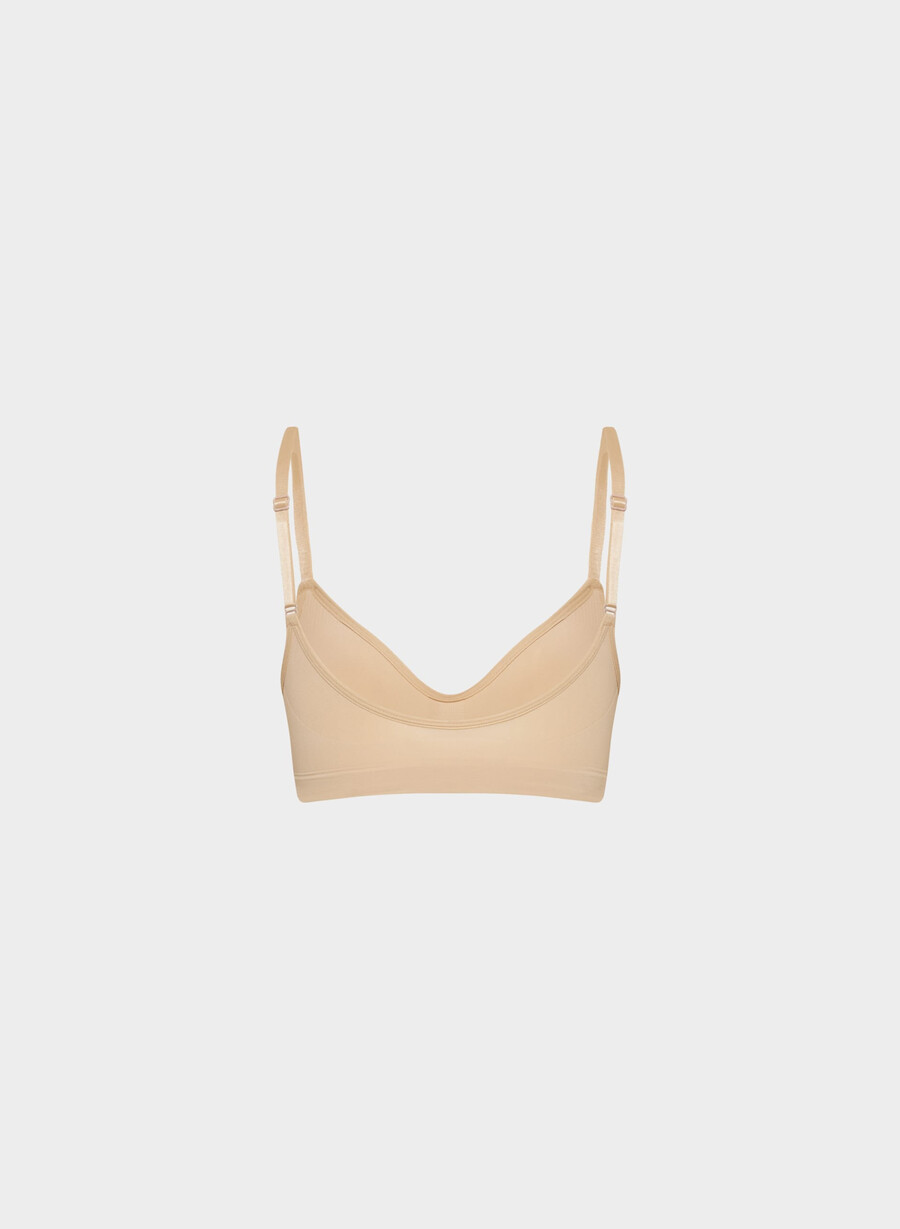 shapeenhance scoop-bralette myk brun
