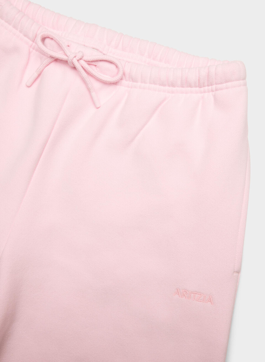 koselig svettefleece mega flutter joggebukse villa rosa