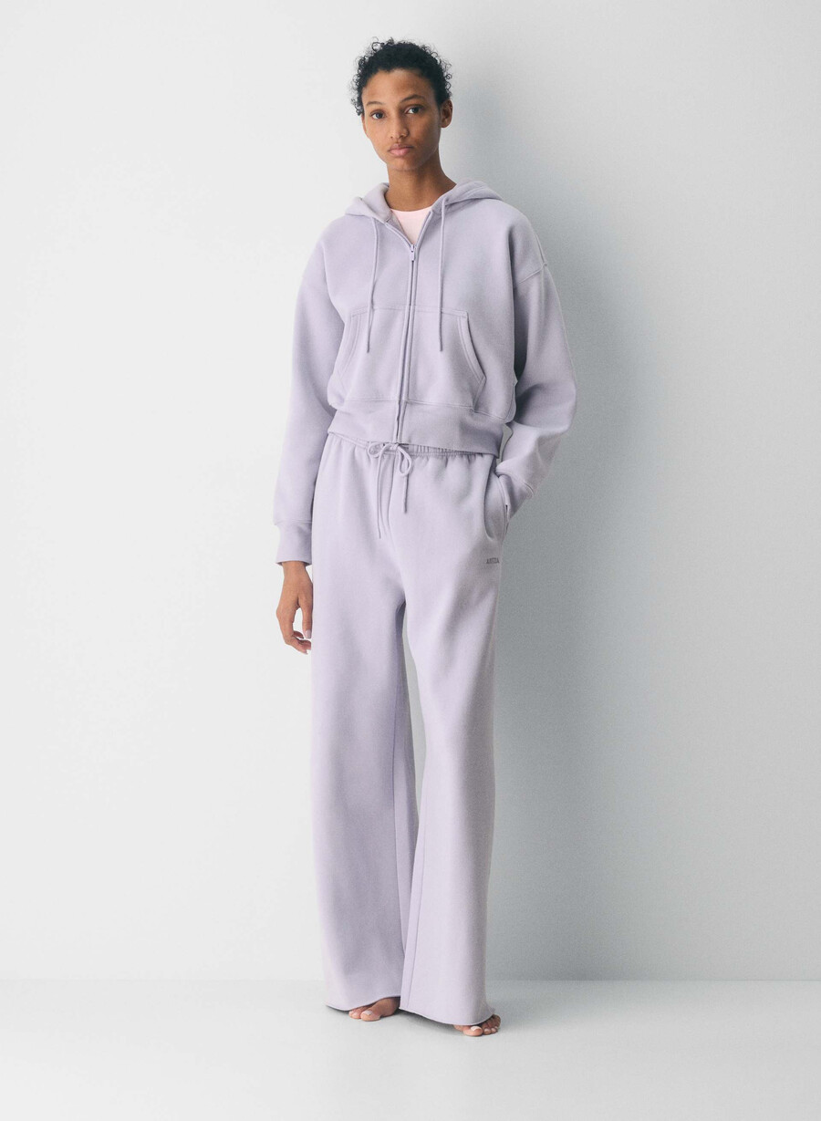 koselig sweatfleece mega flutter joggebukse wildblomstrØs
