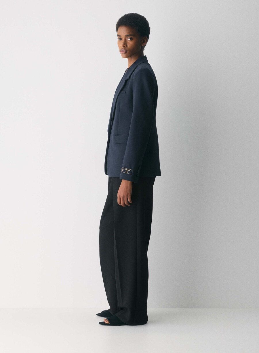 produsentblazer - reessensiell dark night navy