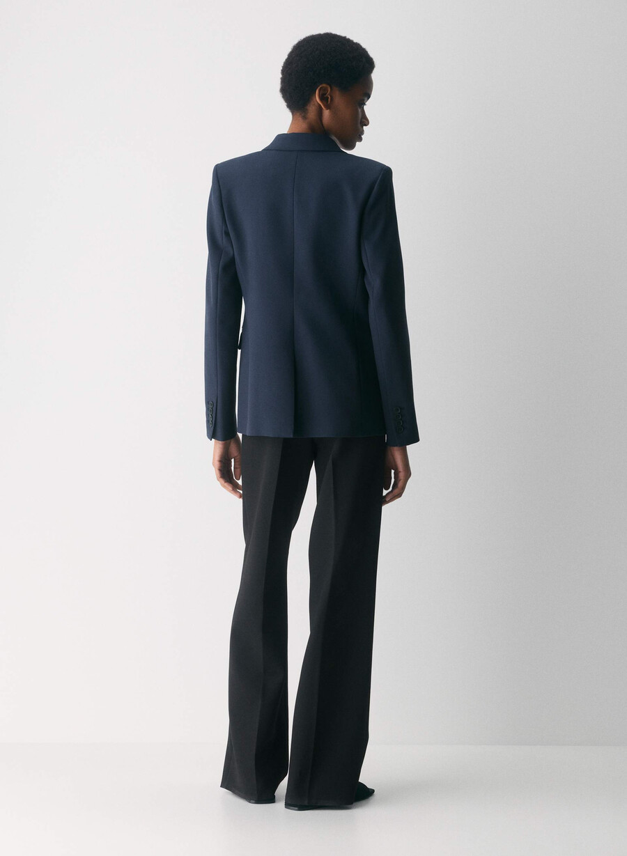 produsentblazer - reessensiell dark night navy