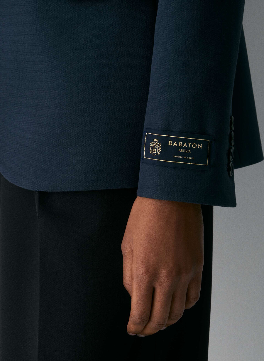 produsentblazer - reessensiell dark night navy
