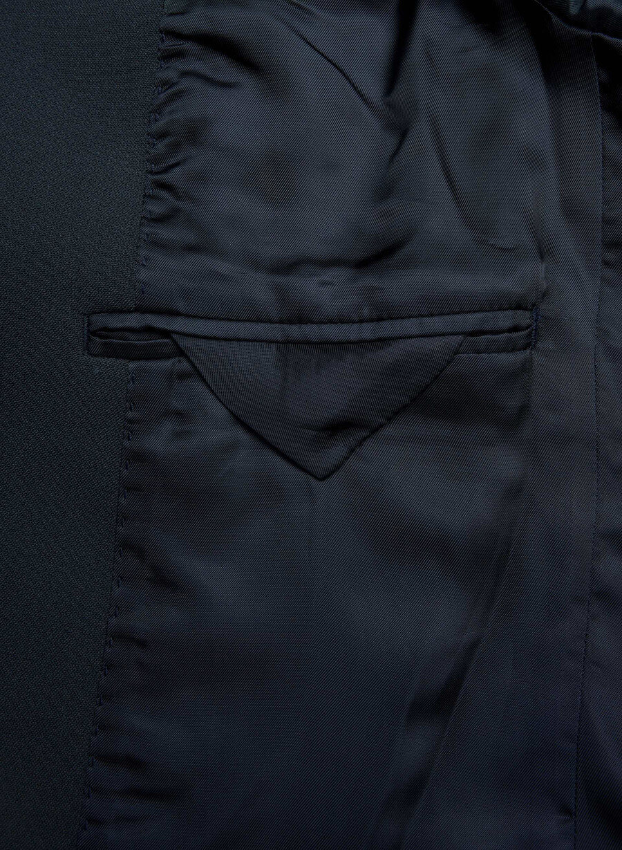 produsentblazer - reessensiell dark night navy