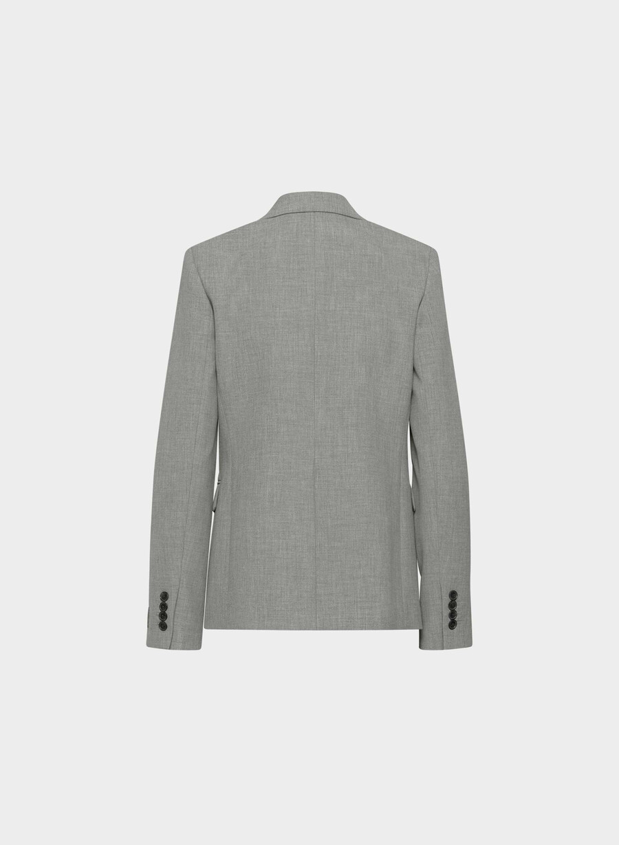 producer blazer - reessential mØrkegrÅ melang