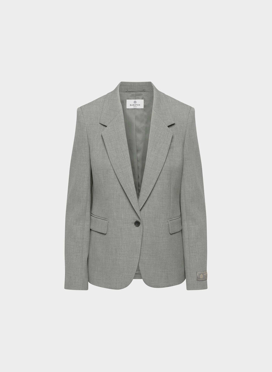 producer blazer - reessential mØrkegrÅ melang