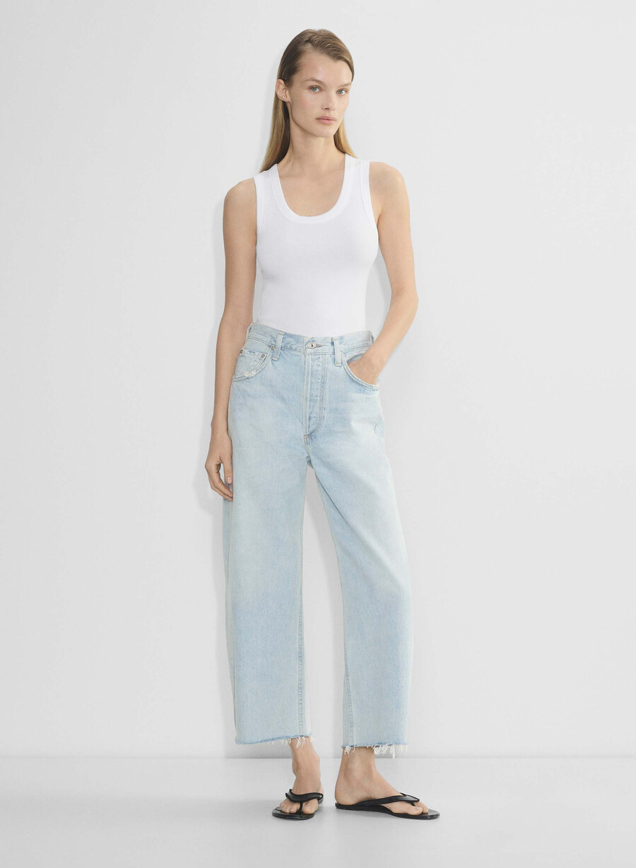 citizens of humanity ayla raw hem jean sailor