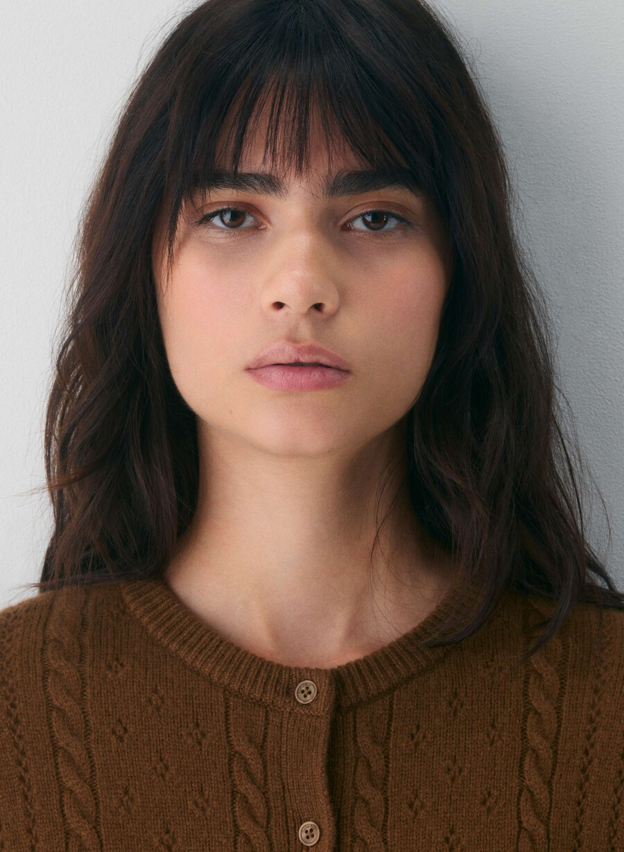 sweetspot cardigan sjokoladebrun