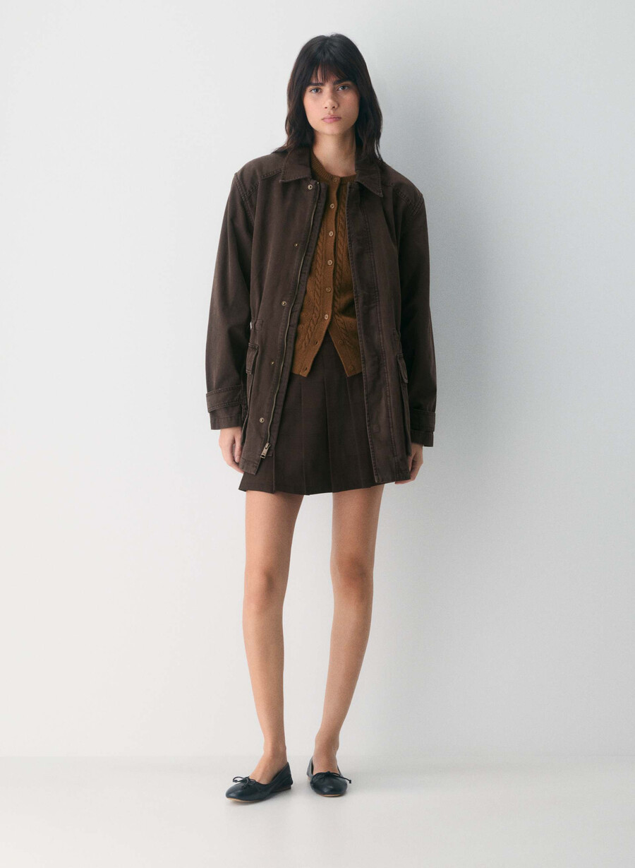 sweetspot cardigan sjokoladebrun