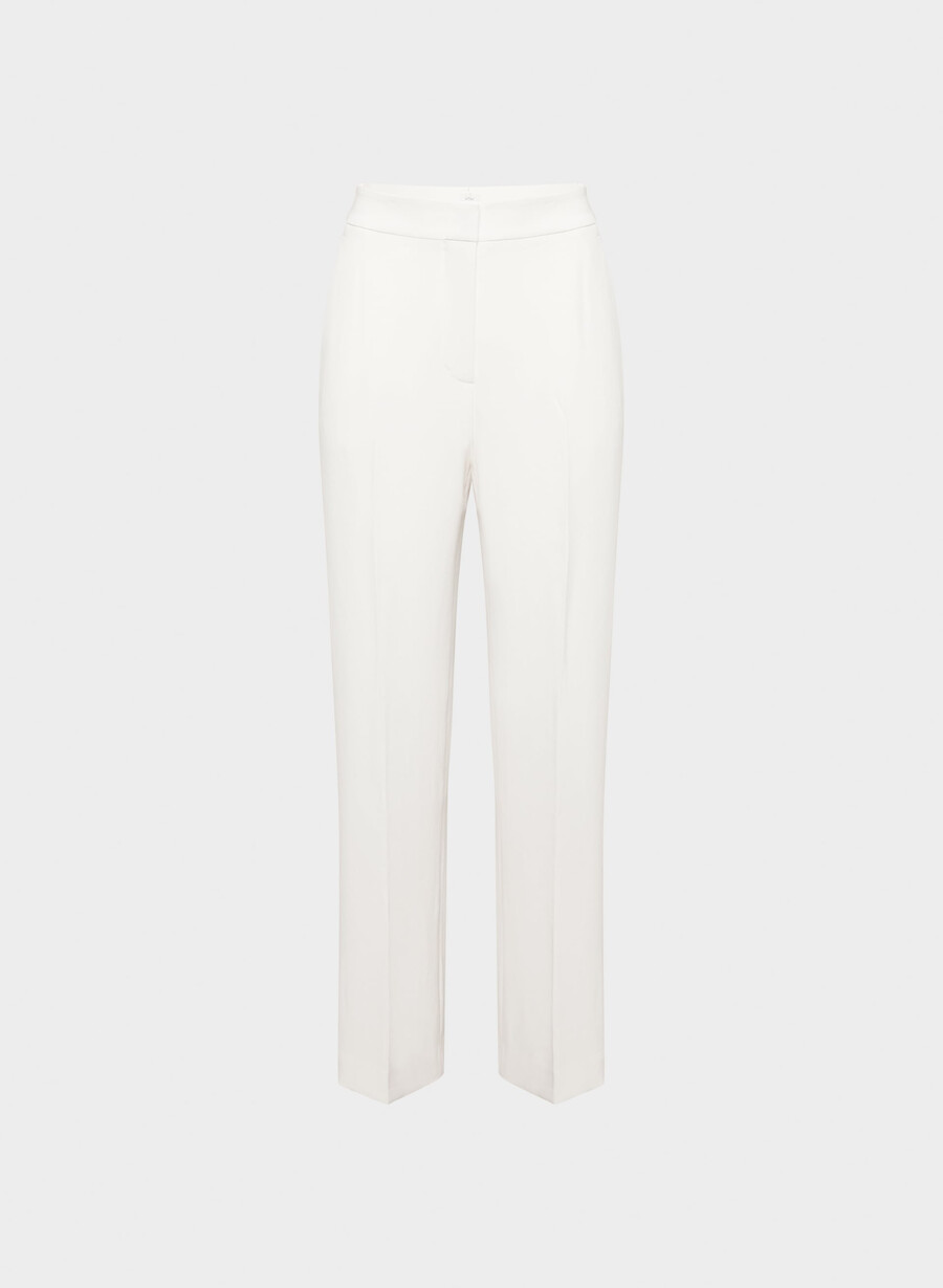 the limitless pant curve-fit - kreppette lys bjørk