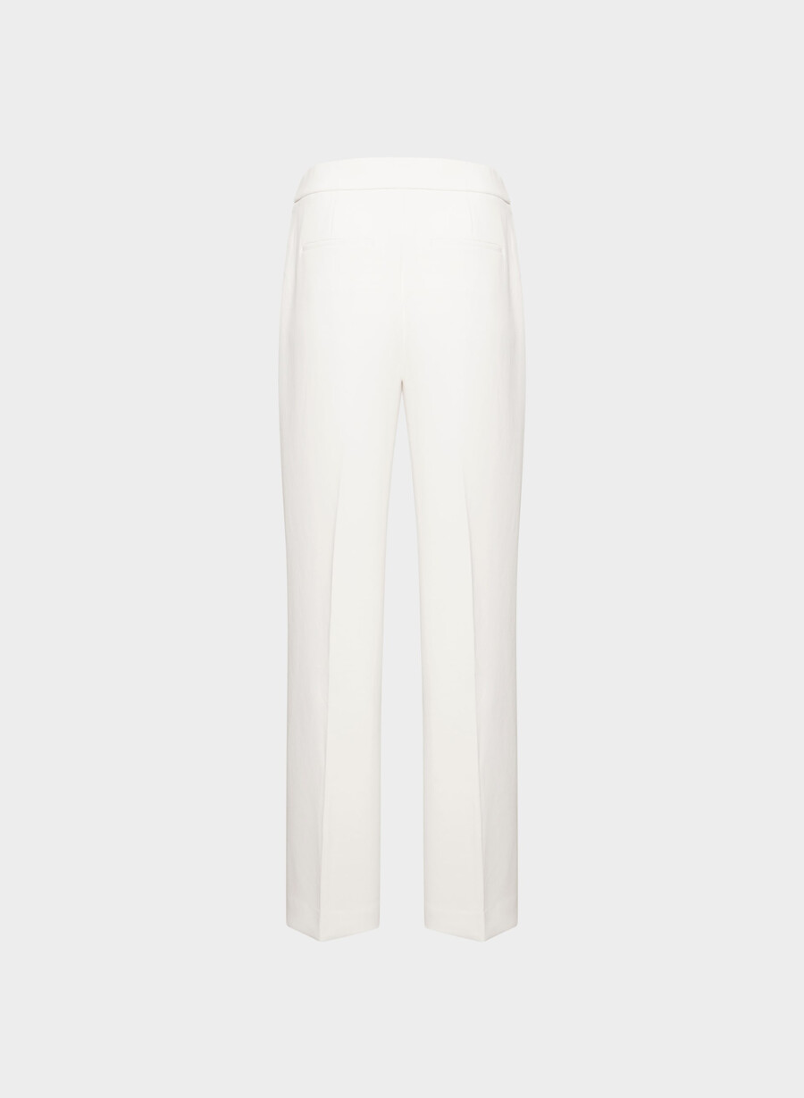 the limitless pant curve-fit - kreppette lys bjørk