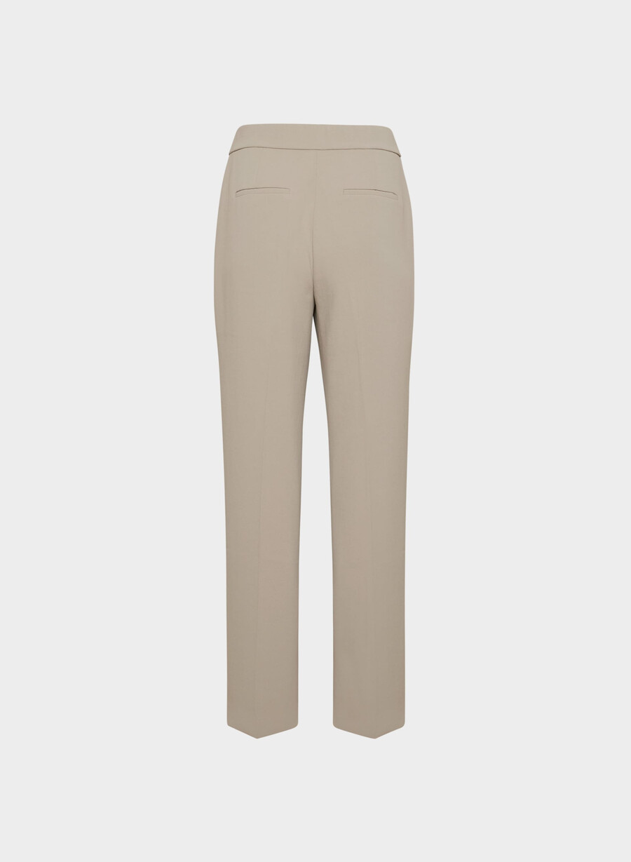 the limitless pant curve-fit – kreppette nomad taupe