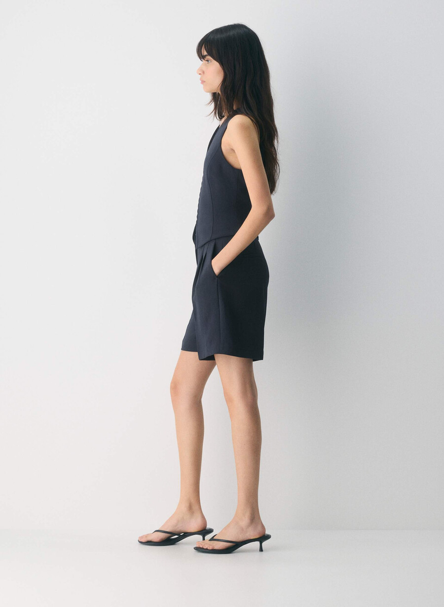 antrekksvest - crepette dark night navy