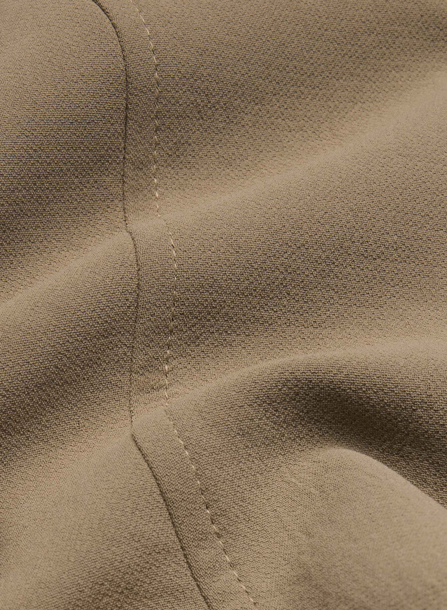 antrekksvest - crepette folio brun