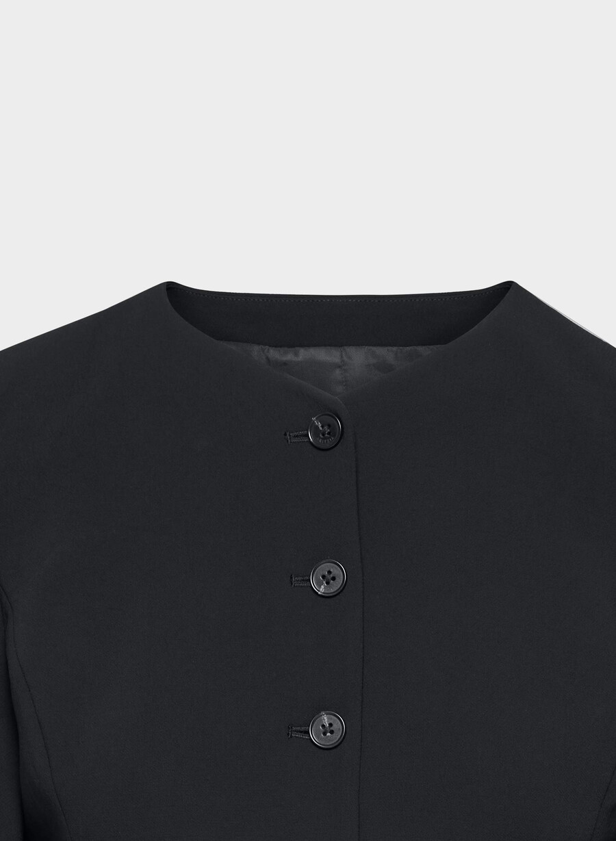 regal blazer - crepette svart