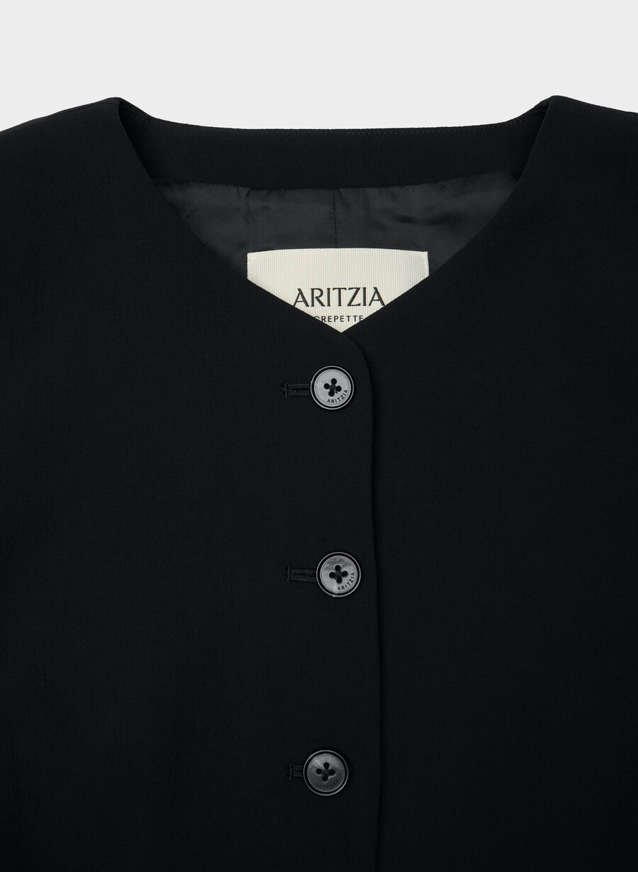 regal blazer - crepette svart