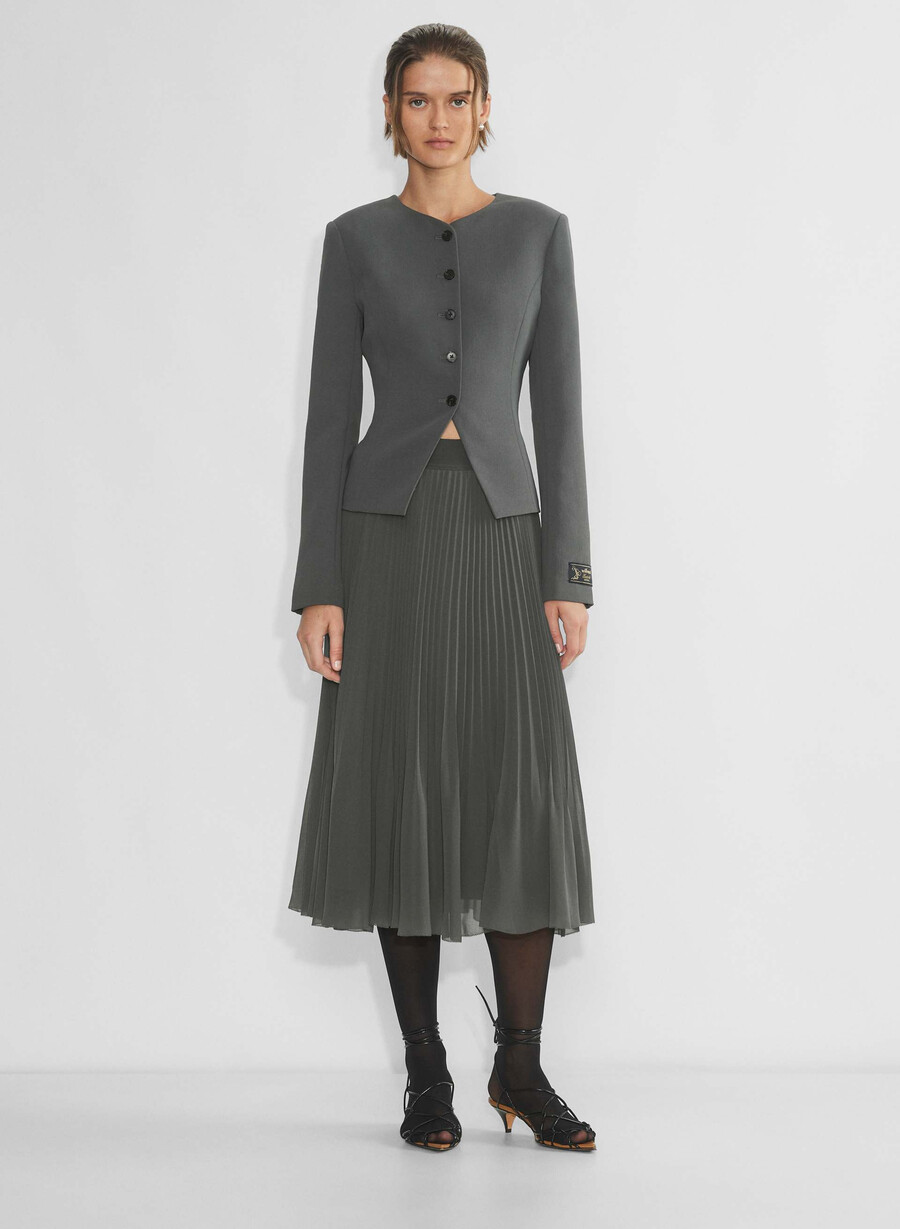 regal blazer - crepette kullgrått