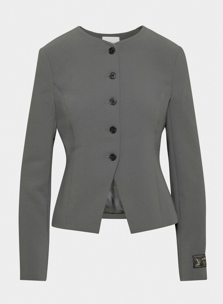 regal blazer - crepette kullgrått