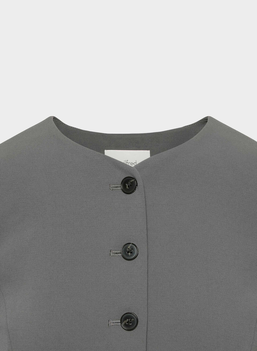 regal blazer - crepette kullgrått