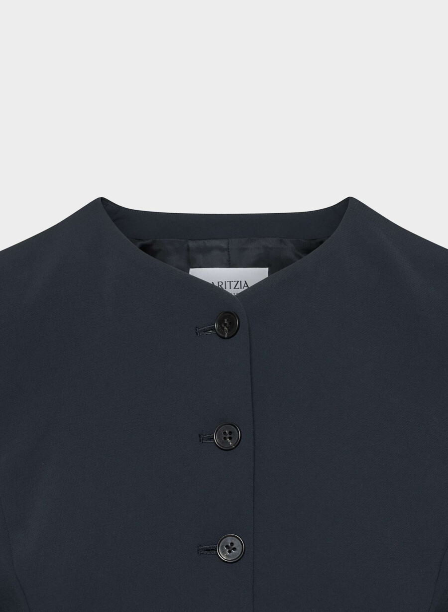 regal blazer - crepette mØrk navy