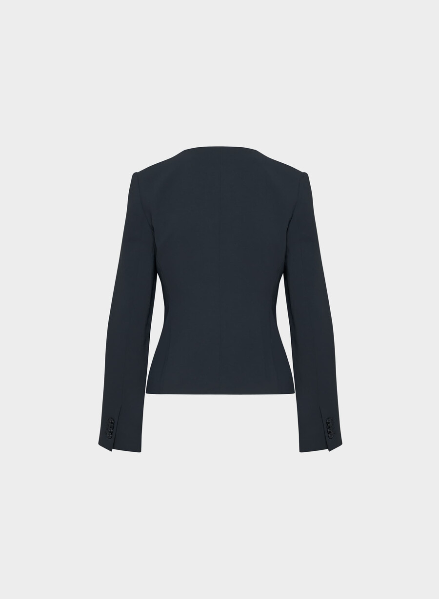 regal blazer - crepette mØrk navy