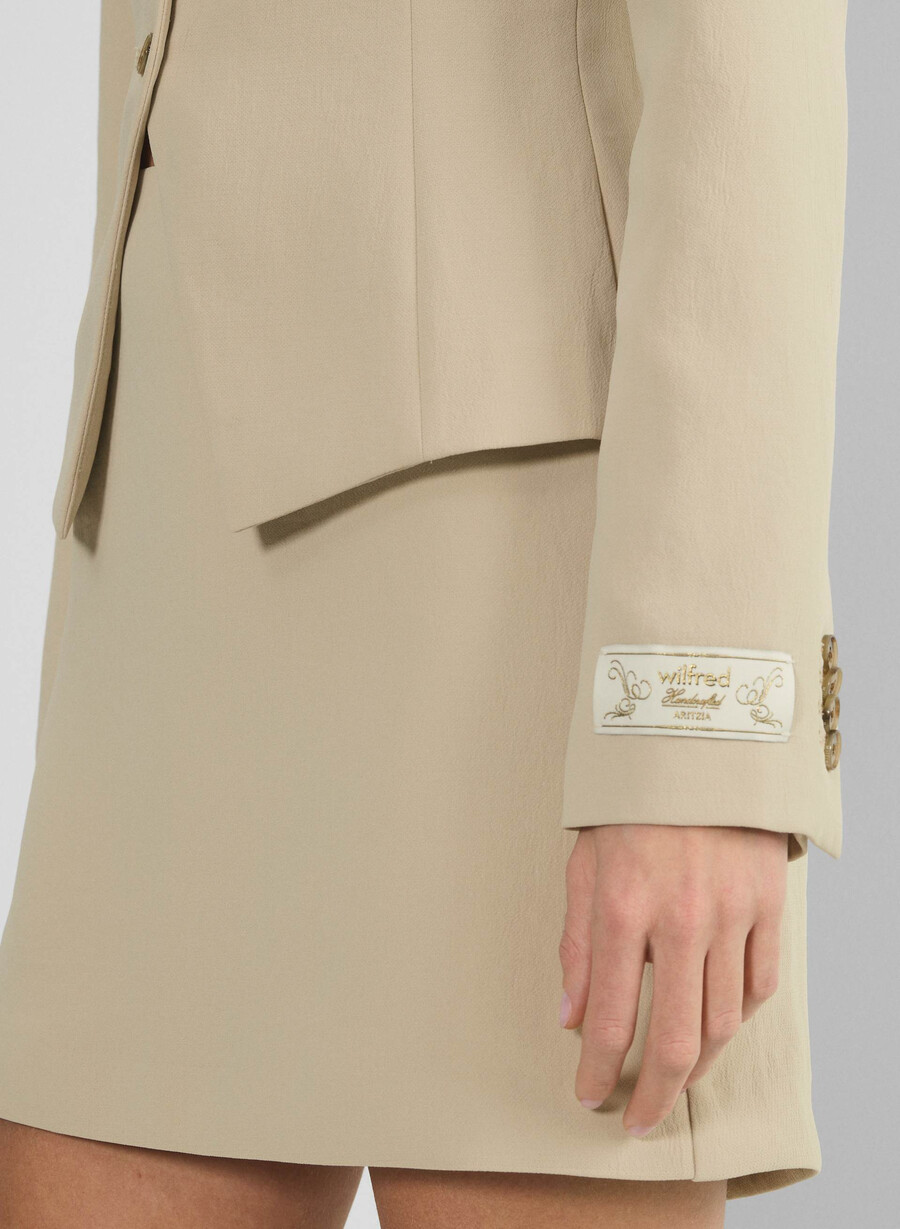 regal blazer - crepette marcona beige