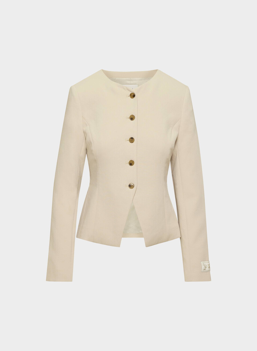 regal blazer - crepette marcona beige