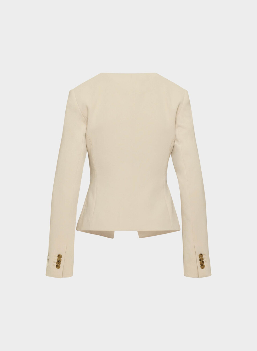 regal blazer - crepette marcona beige