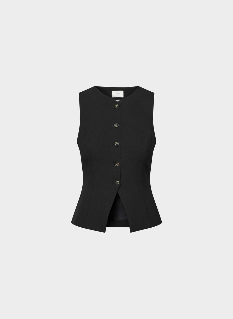 regal vest - reessential svart