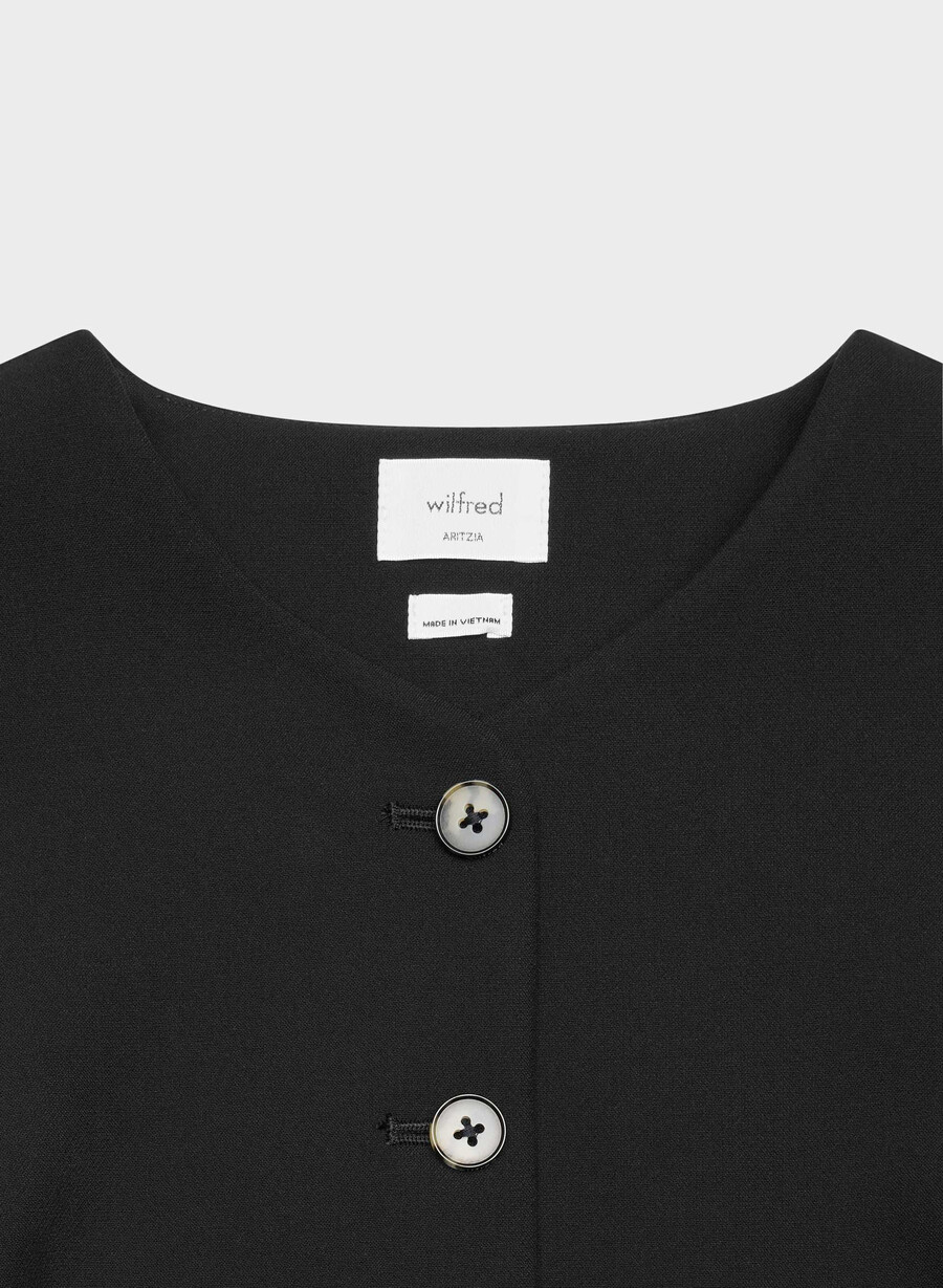 regal vest - reessential svart