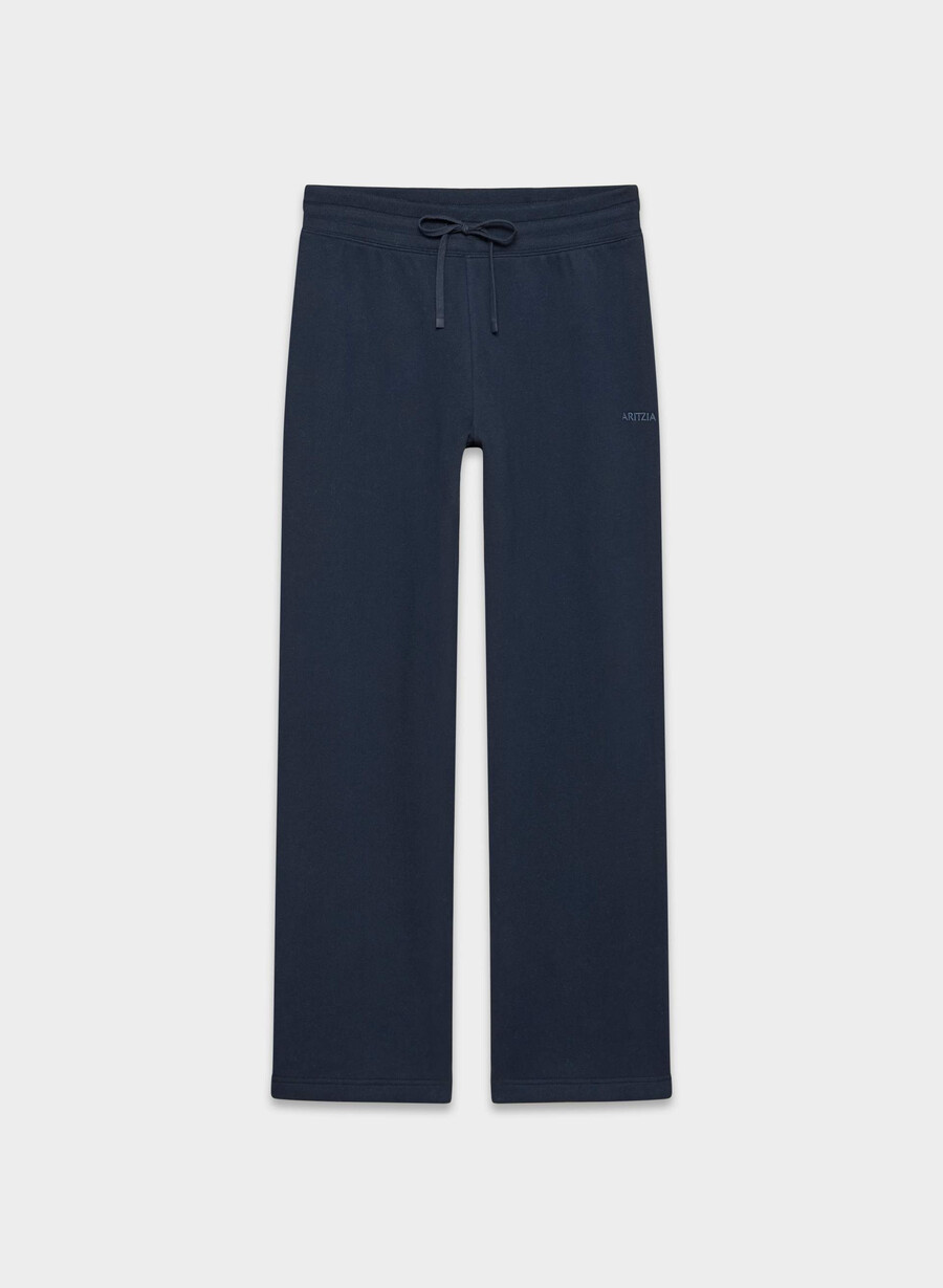 koselig joggebukse i fleece med perfekt bånd admiral