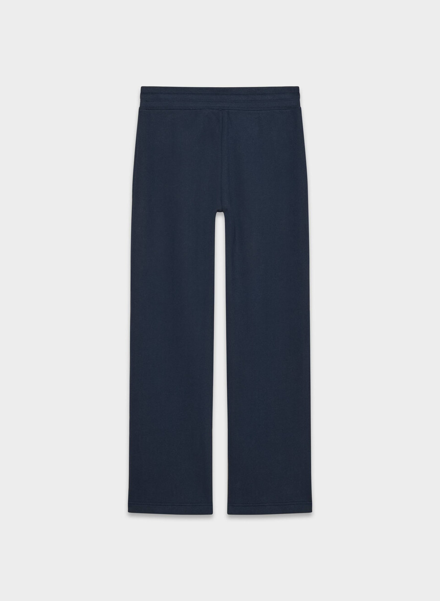 koselig joggebukse i fleece med perfekt bånd admiral
