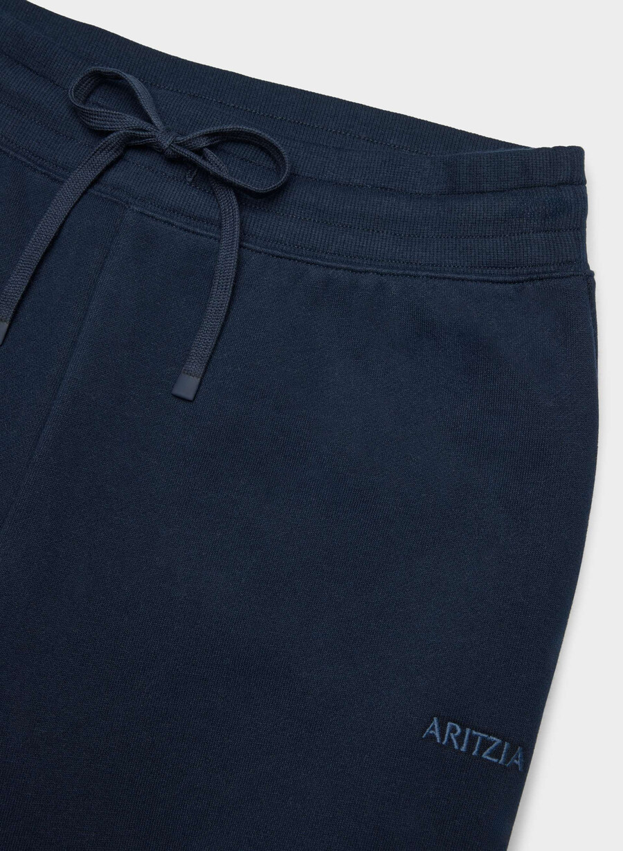 koselig joggebukse i fleece med perfekt bånd admiral