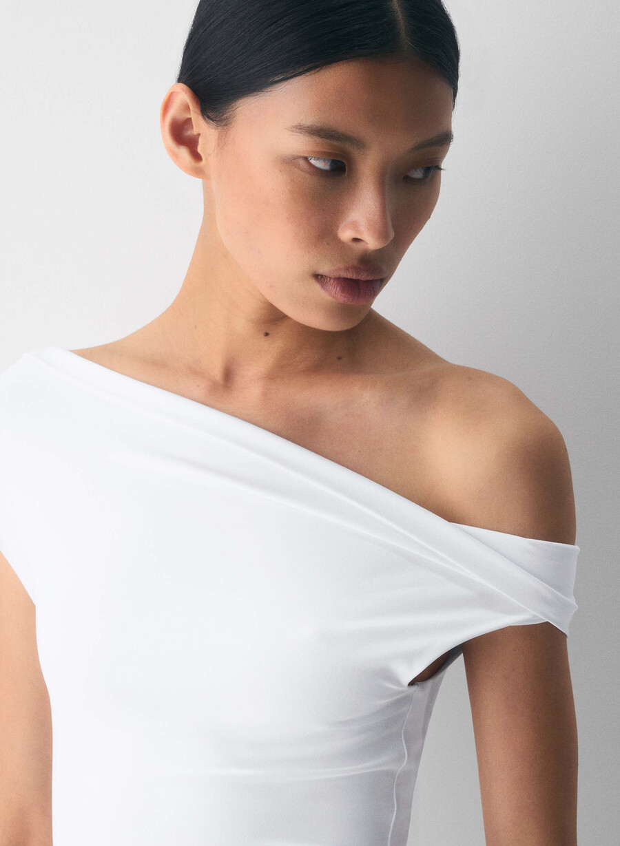 original contour ravish kjole knallhvit