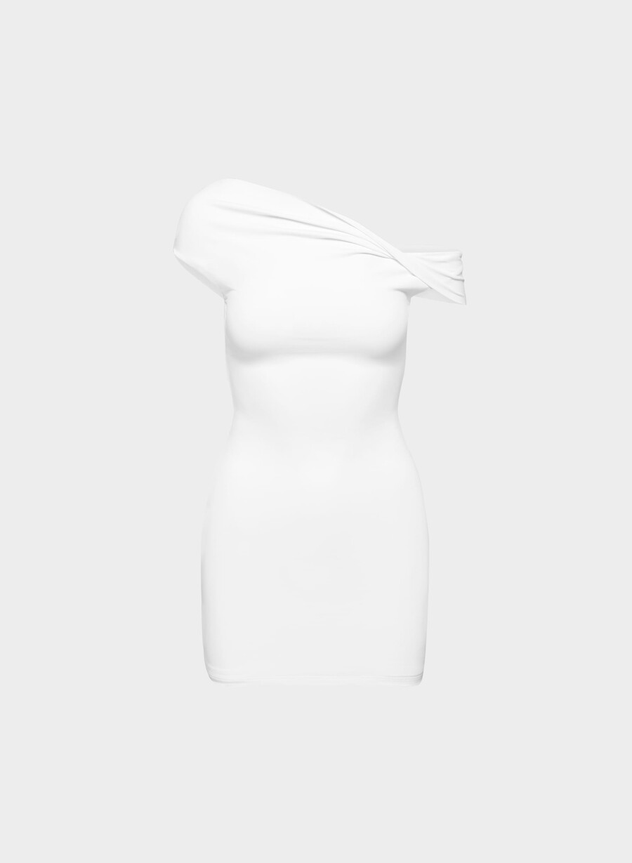 original contour ravish kjole knallhvit