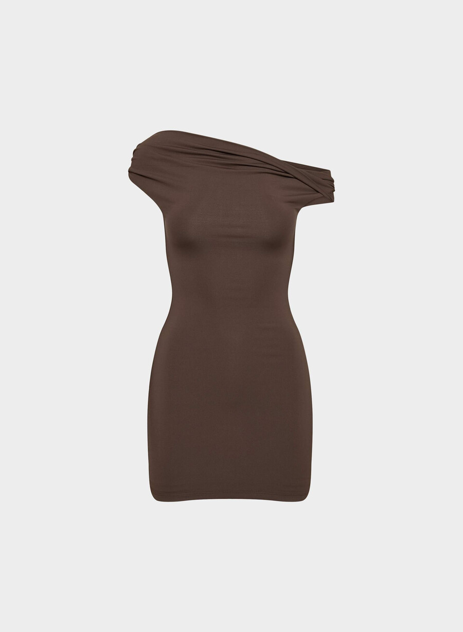original contour ravish kjole mokkabrun