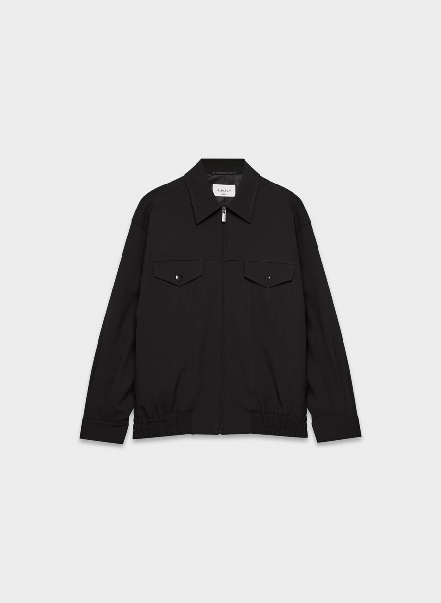 telegraph bomber - reessential light svart