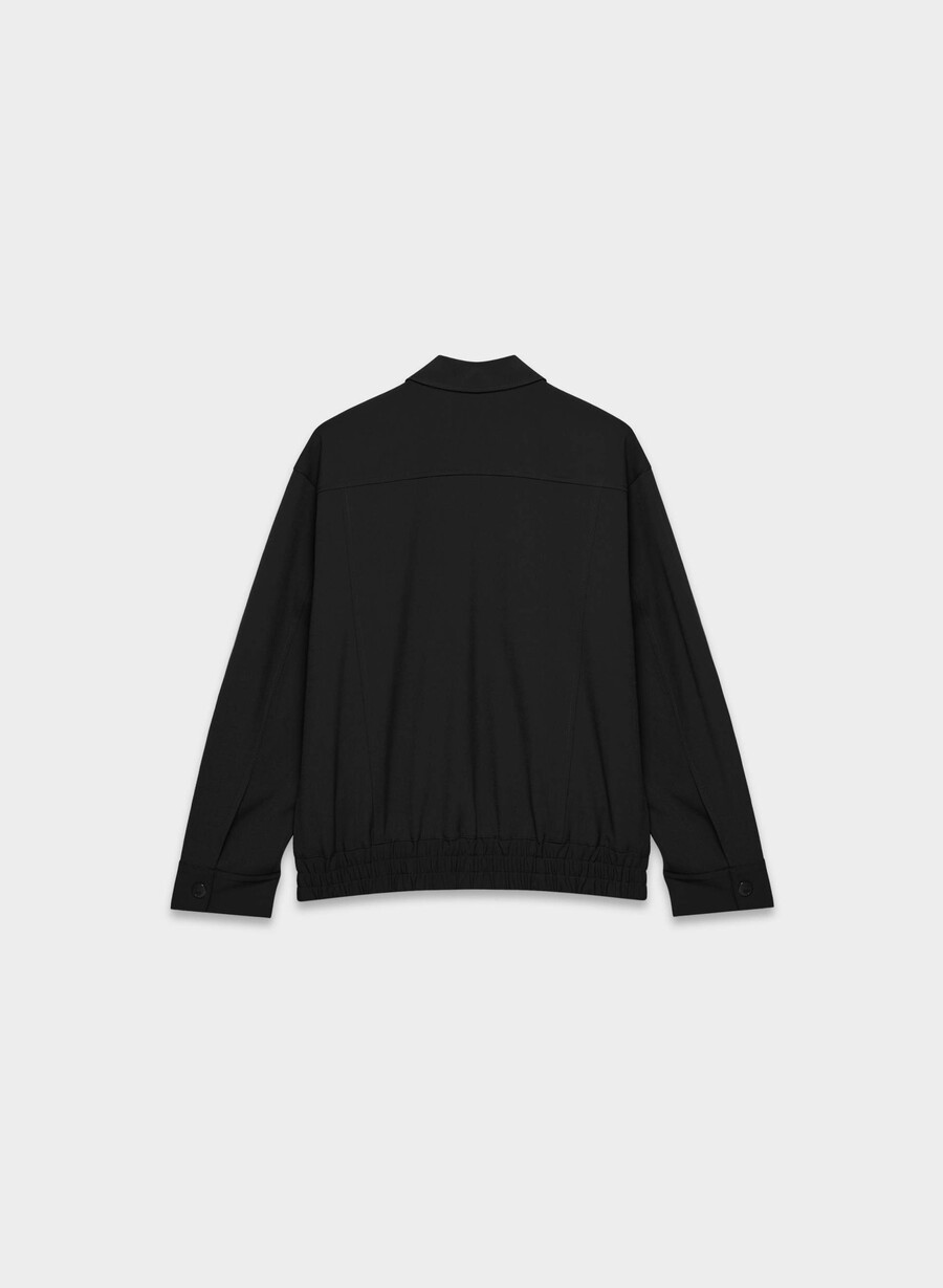 telegraph bomber - reessential light svart