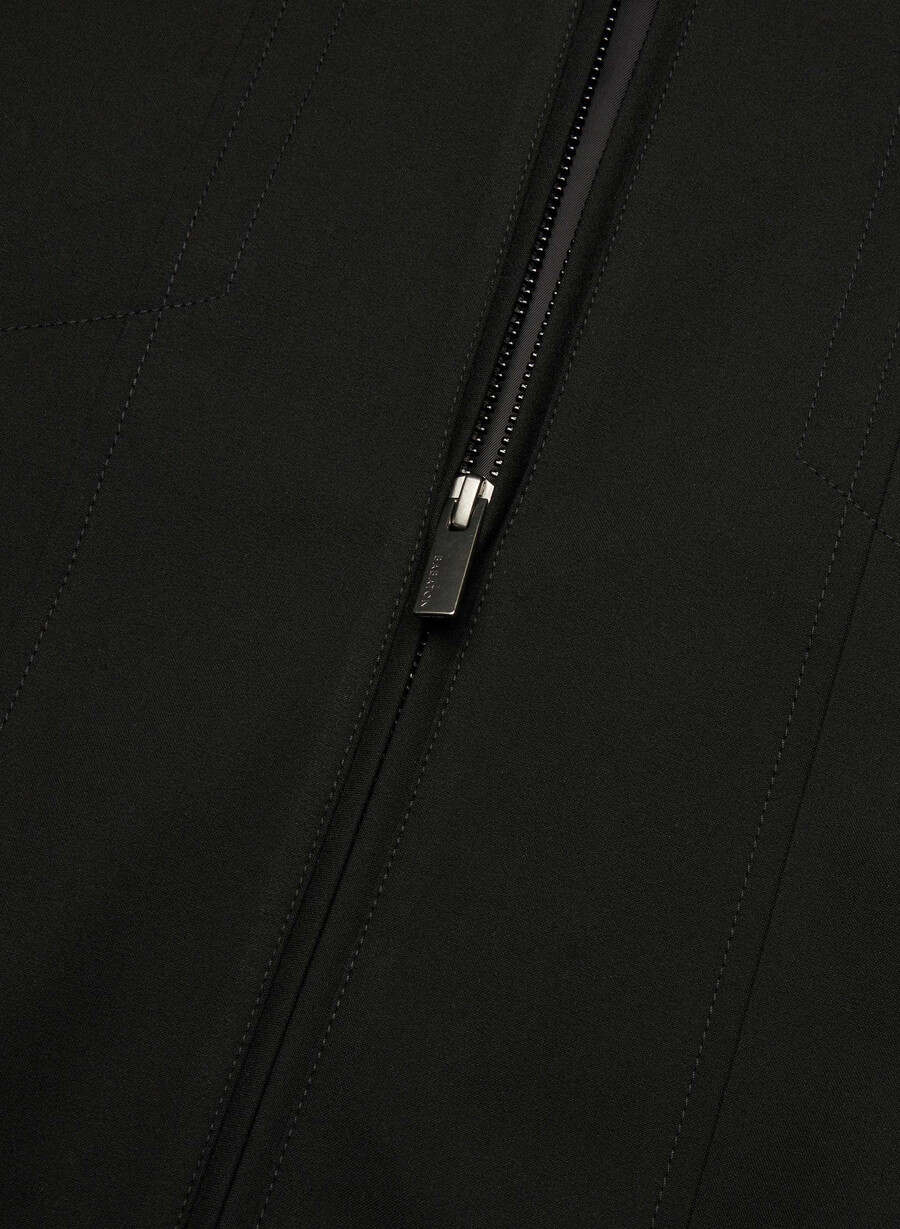 telegraph bomber - reessential light svart