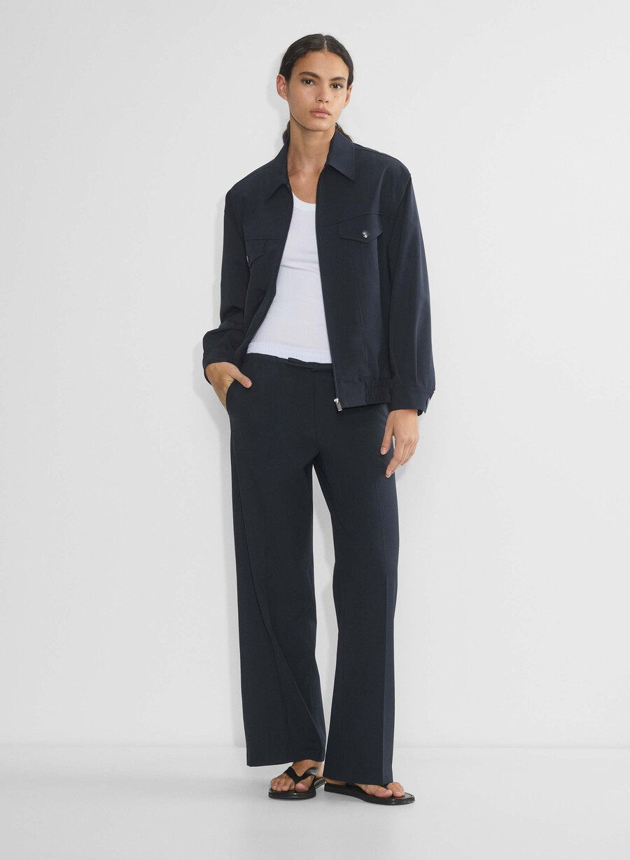 telegraph bomber - reessential light dark night navy