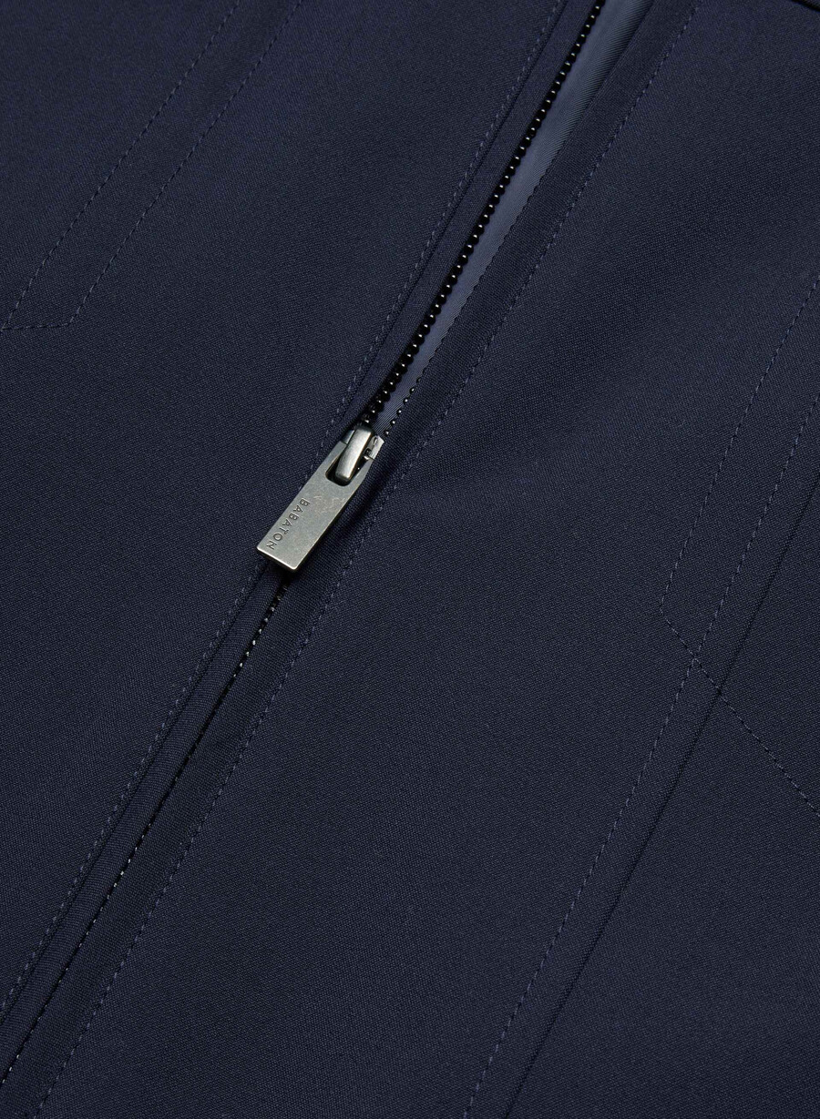 telegraph bomber - reessential light dark night navy