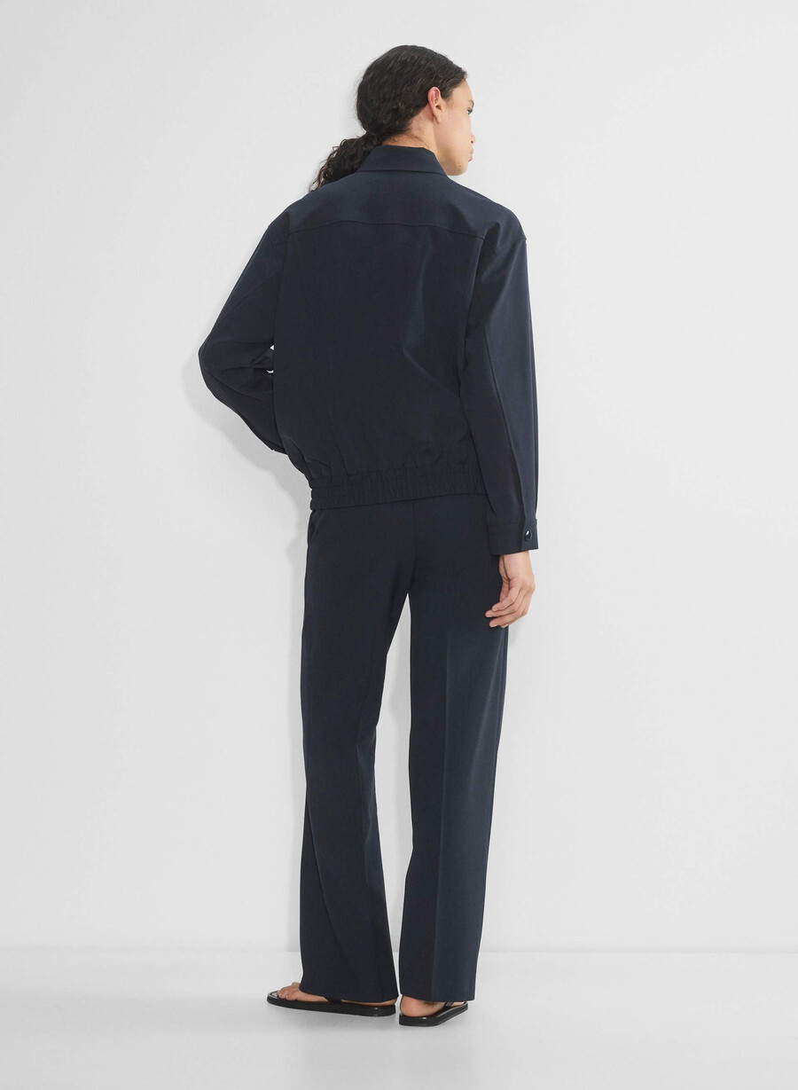 telegraph bomber - reessential light dark night navy