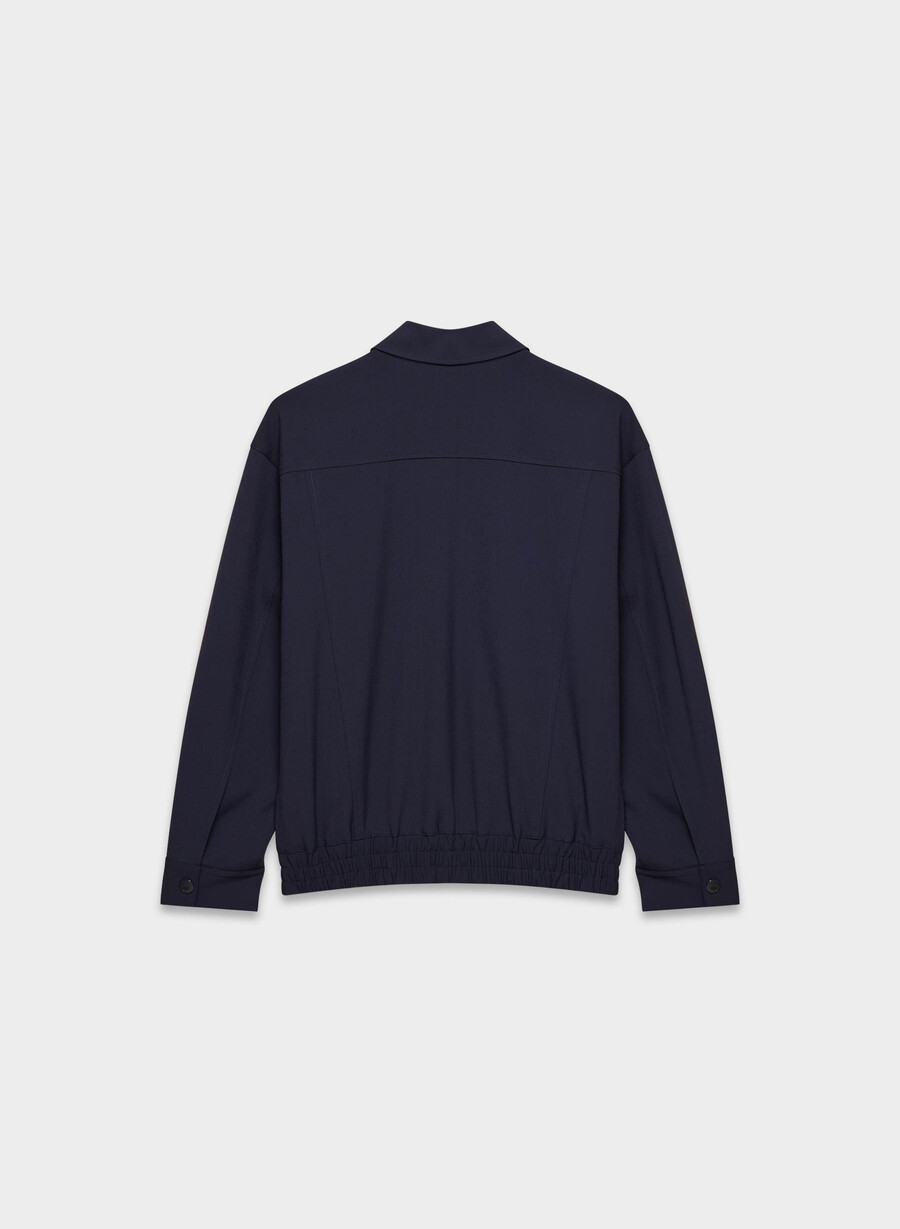 telegraph bomber - reessential light dark night navy