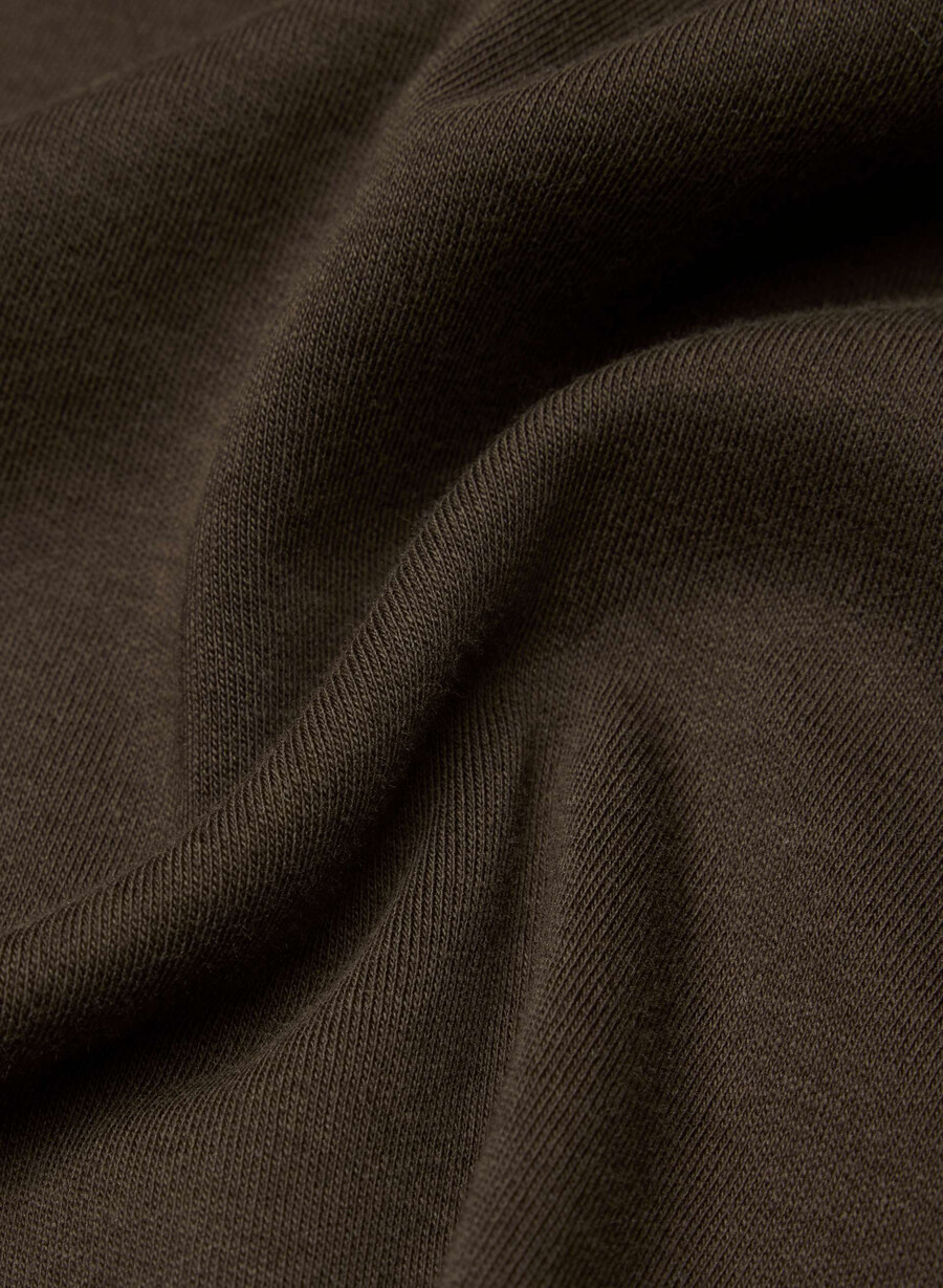 interlock cotton pegasus t-skjorte mokkabrun