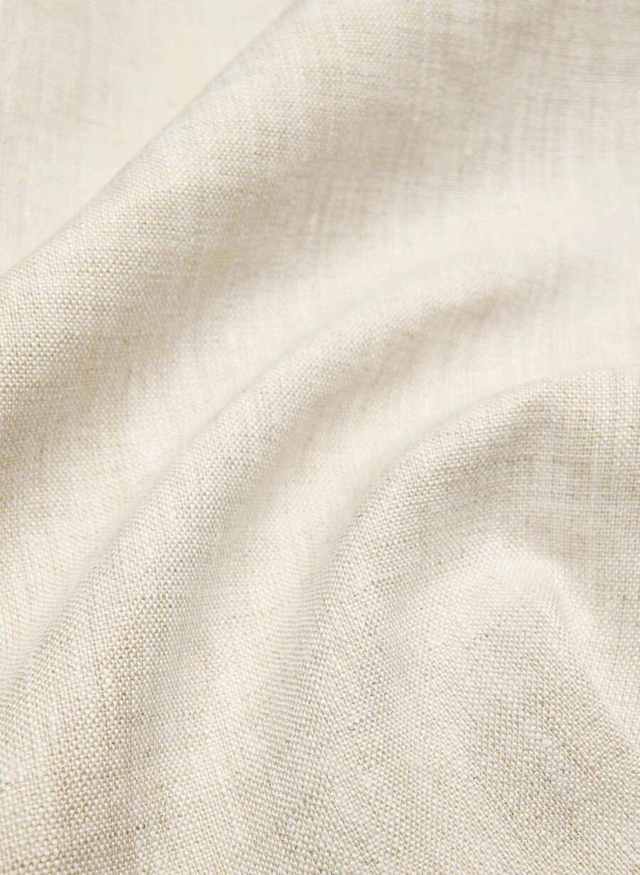 whisper linen halter topp naturlig ecru